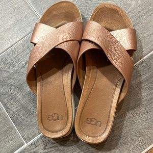 Ugg Women's Kari Slide Flat Sandals Size 8